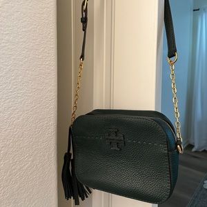 Tory Burch McGraw Leather Camera Bag